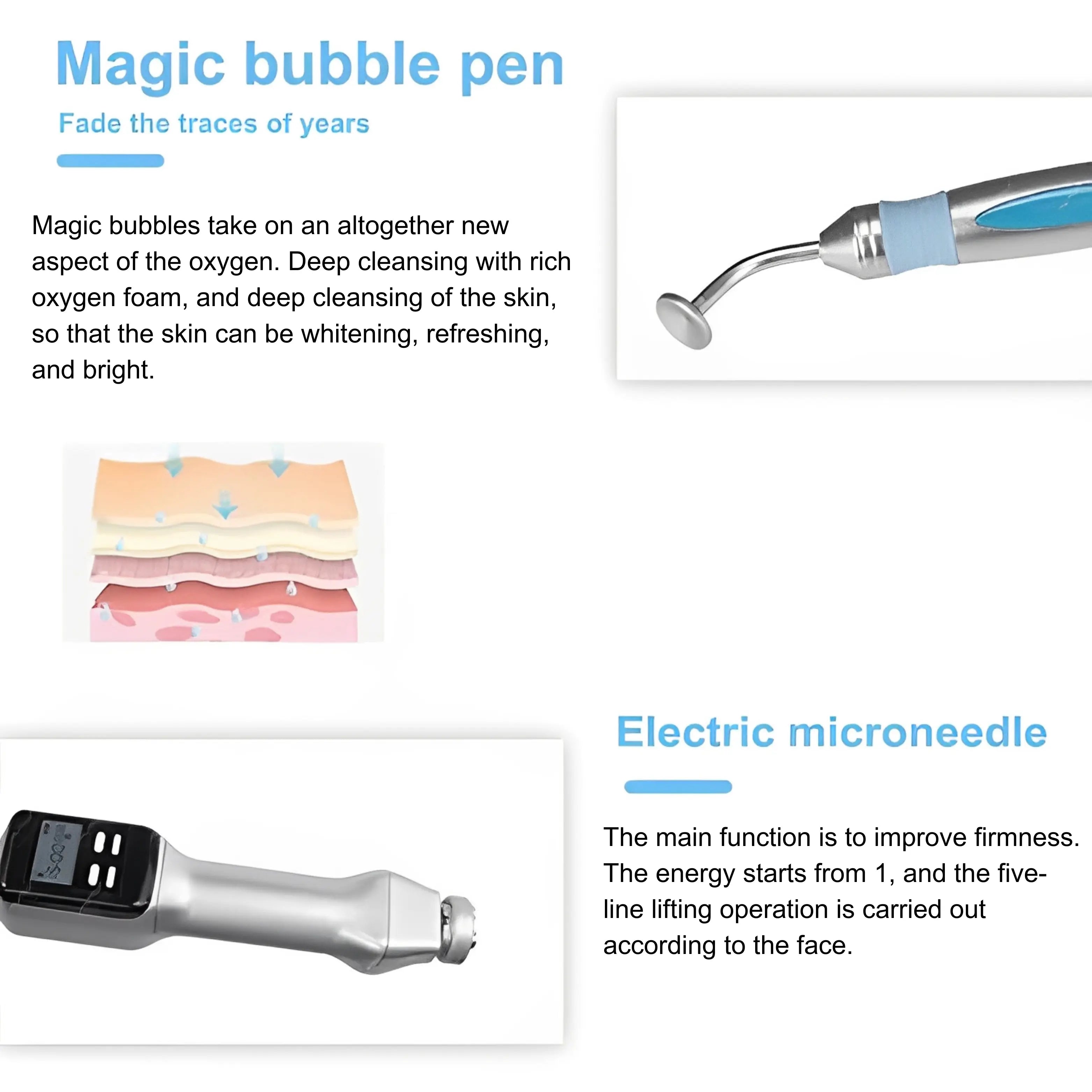 Hydro Dermabrasion Facial Machine Aquamarine