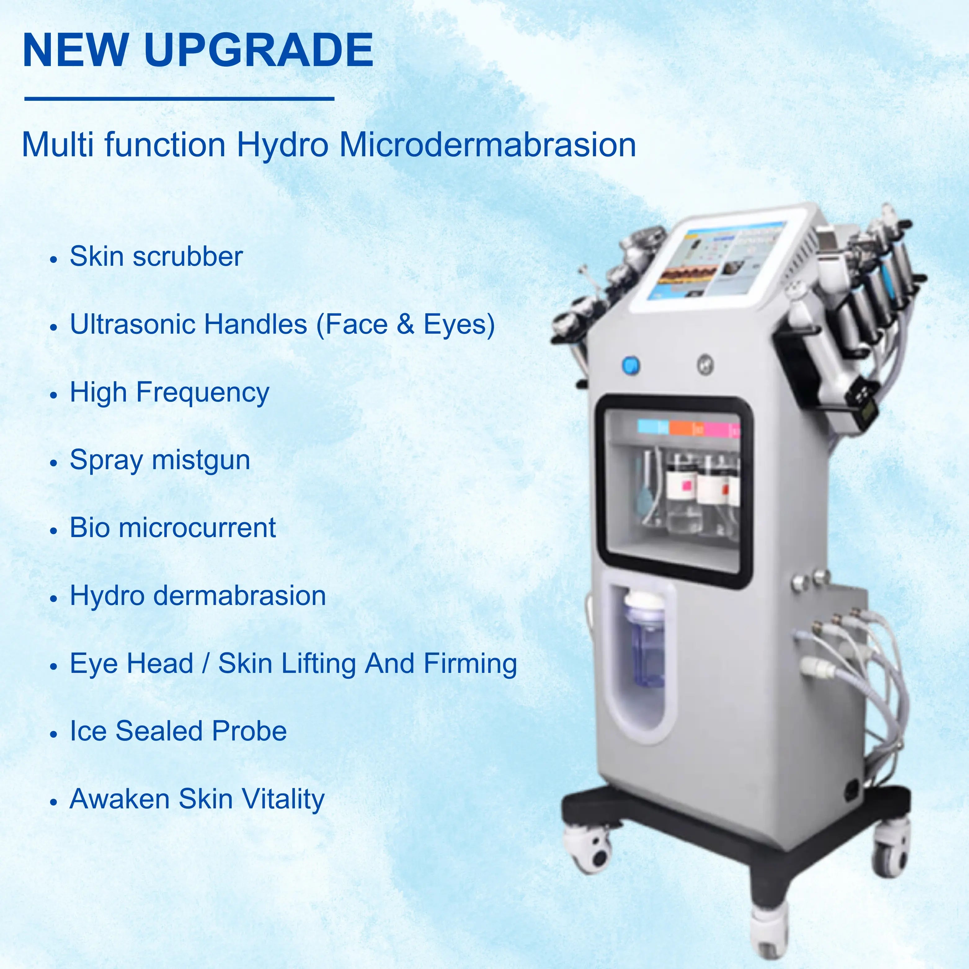Hydro Dermabrasion Facial Machine Aquamarine