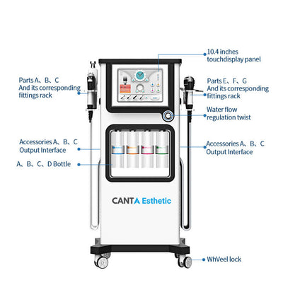 Hydro Facial Dermabrasion Machine Alice